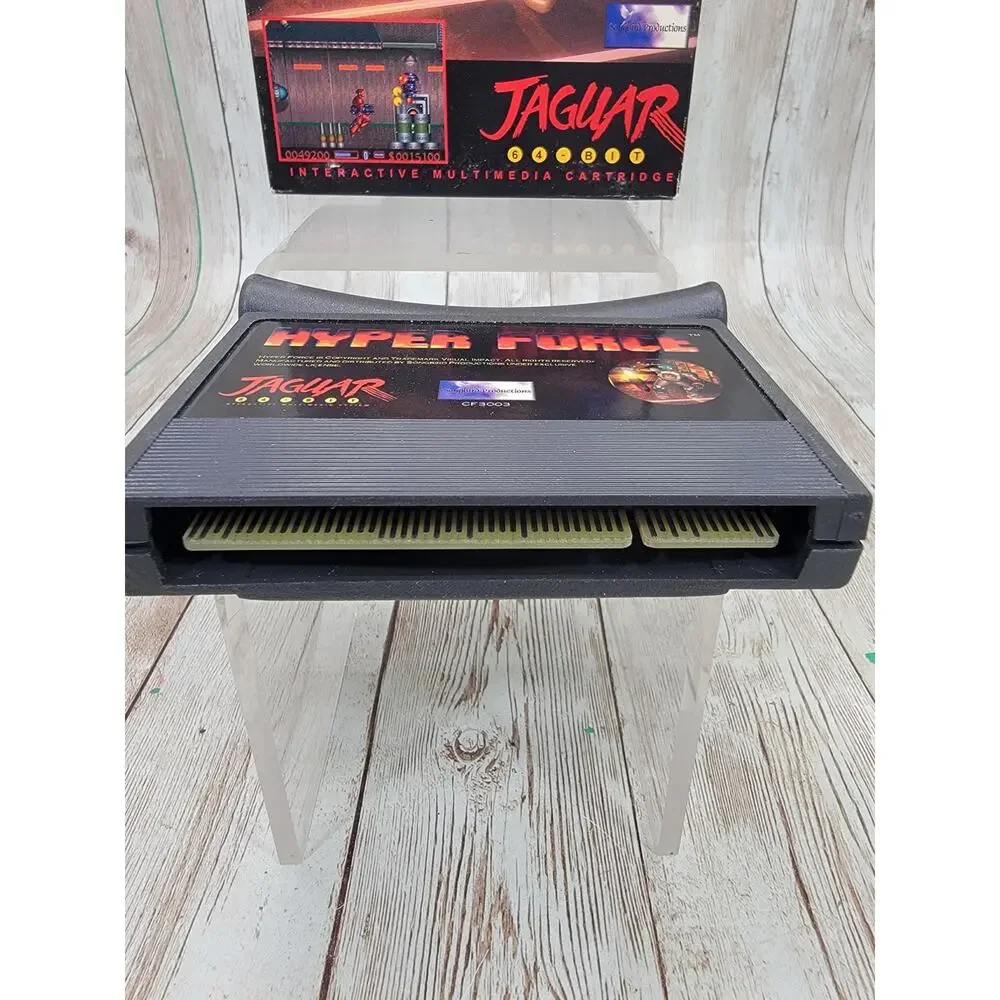 Hyper Force Atari Jaguar Complete In Box With Manual